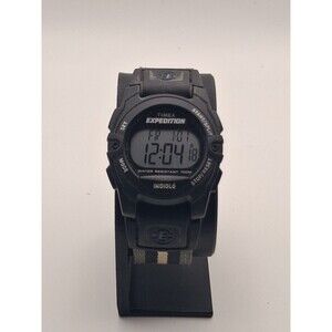 Timex Expedition Digital Watch T49661 Indiglo 100M Water Resistant Nylon Women's